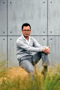 鉅輪實業總經理郭中村從家鄉彰化出發,打造自己的品牌王國。(攝影/薛繼光)