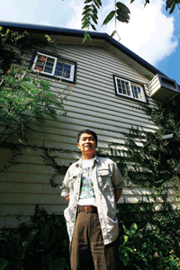 「想要一片森林,就從一顆種子種起!」這是「蘿蔔坑」主人許亞儒的自我期許。(攝影/林格立)