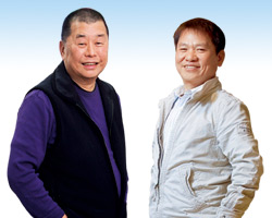黎智英不斷跨界,又從平面跨足電子媒體,正如火如荼在台灣布建壹電視版圖。